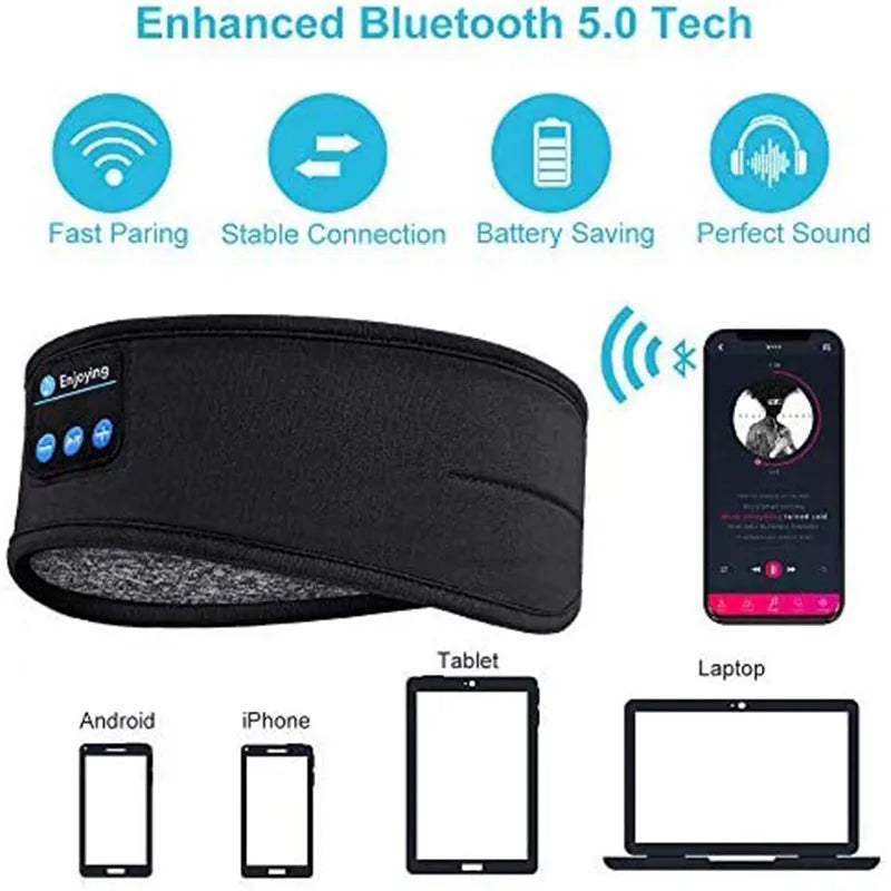 SOUNDZZZ Sleep & Sports Headband